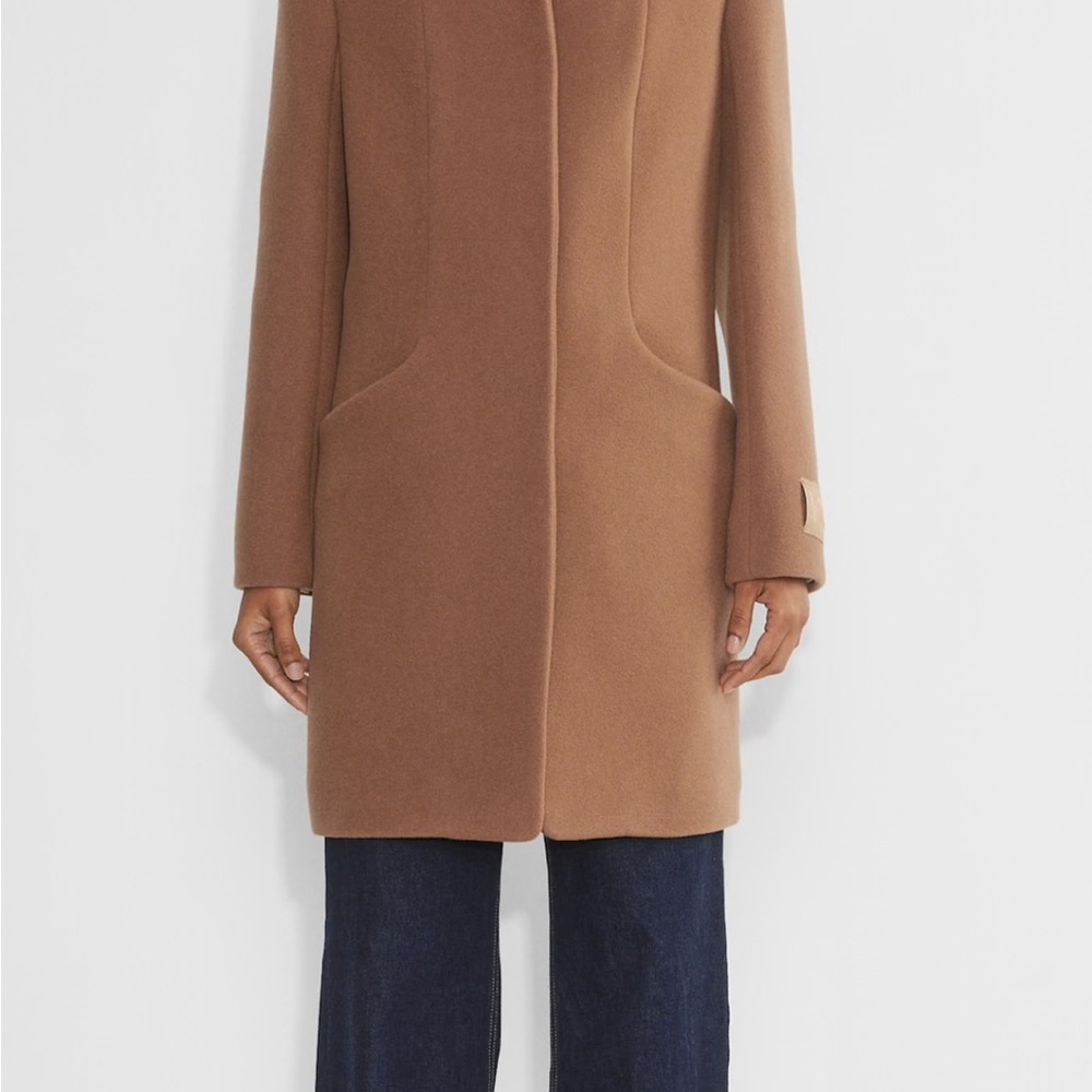 ARITZIA WILFRED COCOON WOOL COAT - Picture 3 of 8